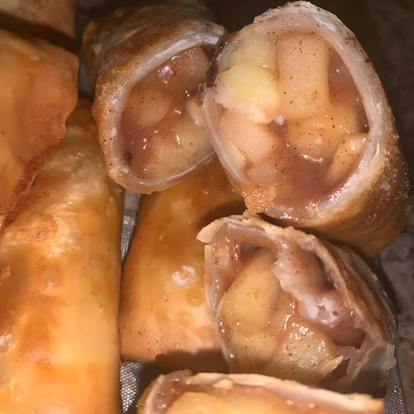 Apple Pie Egg Rolls
