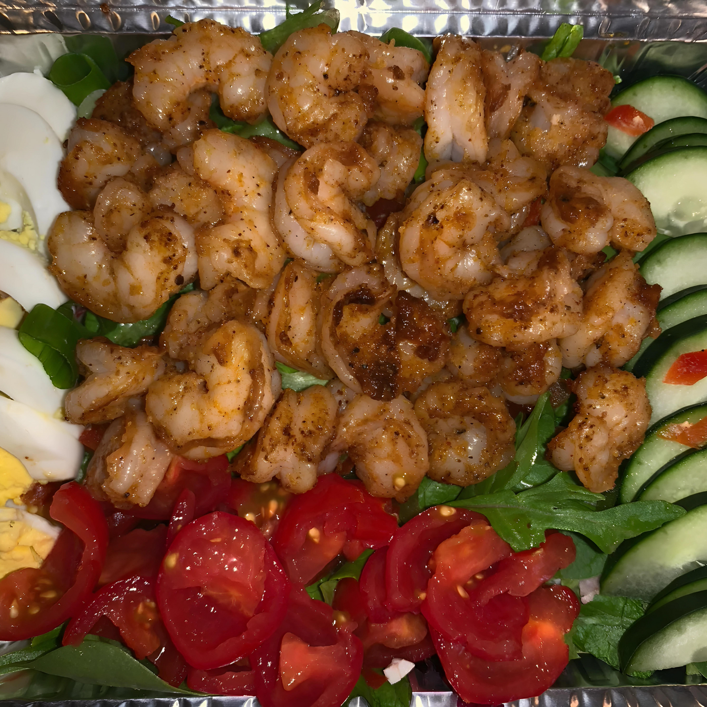 Blackened Shrimp Salad