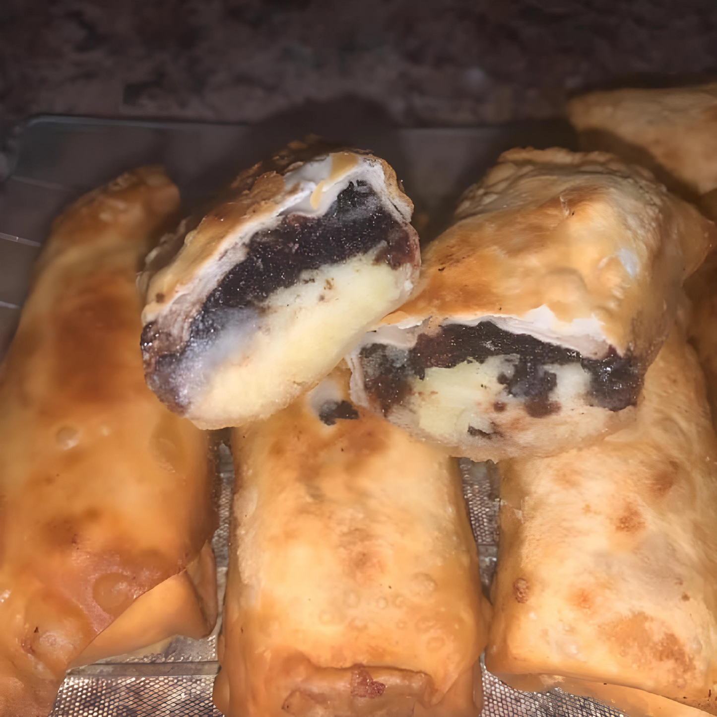 Chocolate Chip Oreo Egg Rolls