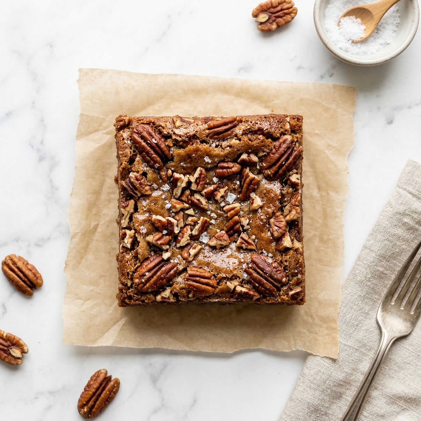 Brown Butter Pecan Blondie