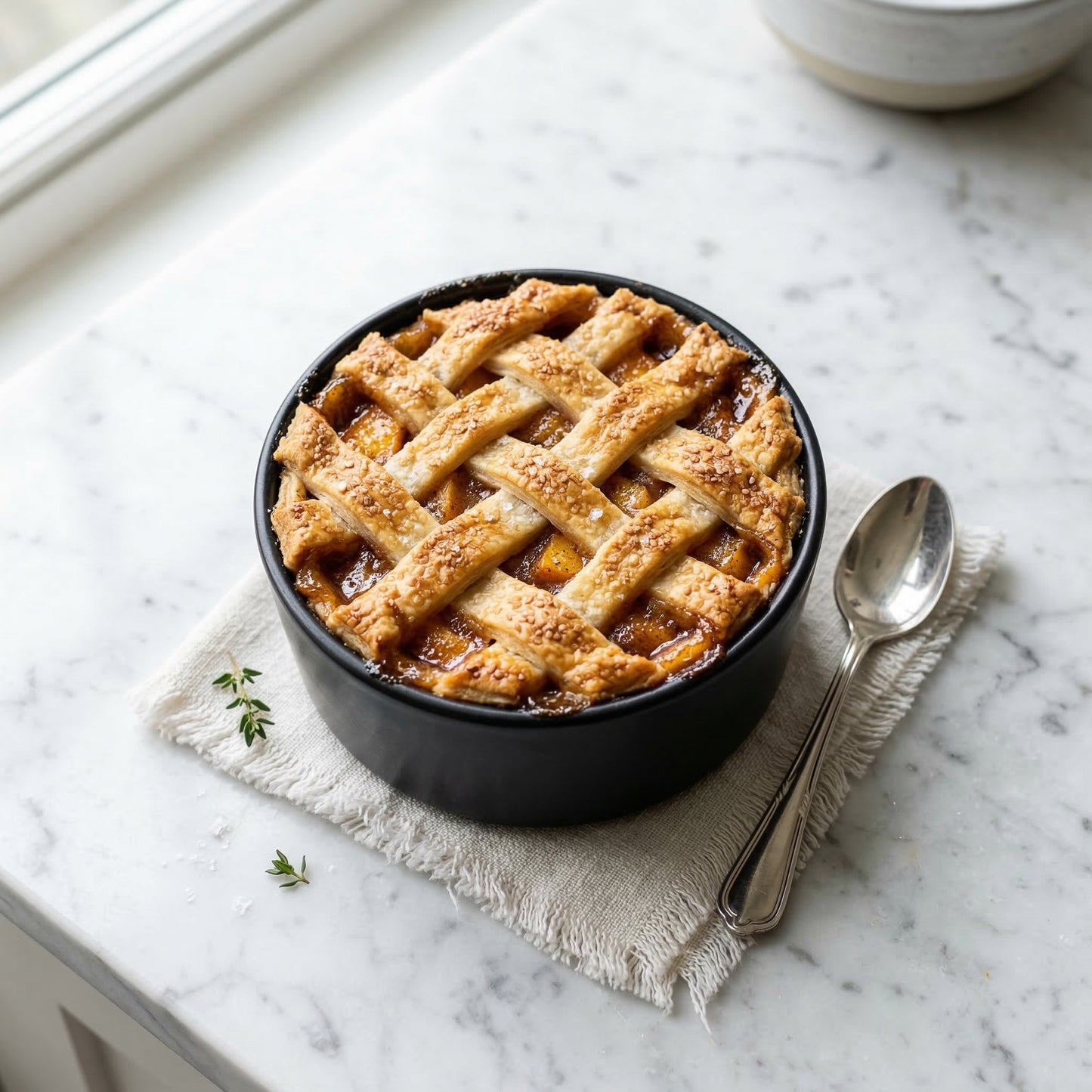 Cajun Peach Cobbler Mini