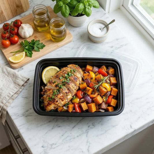 Creole Chicken & Sweet Potato Hash