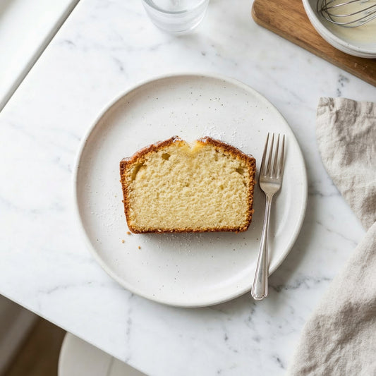 Southern Pound Cake Slice